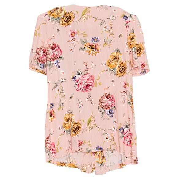 Vintage Top Floral Cottage Romantic Boho Shabby Chic Y2K Grandma Prairie 90s 18 - Picture 5 of 6